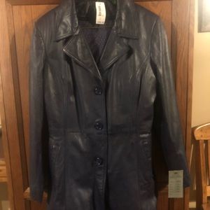 Brand new with tags leather jacket